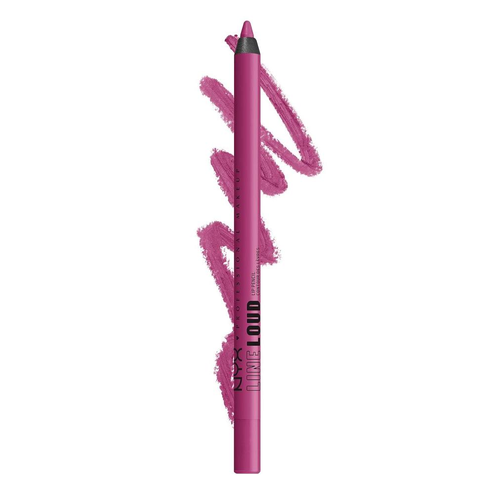 imageNYX PROFESSIONAL MAKEUP Line Loud Lip Liner Longwear and Pigmented Lip Pencil with Jojoba Oil ampamp Vitamin E  Global Citizen Medium Neutral Nude09 Hottie Hijacker
