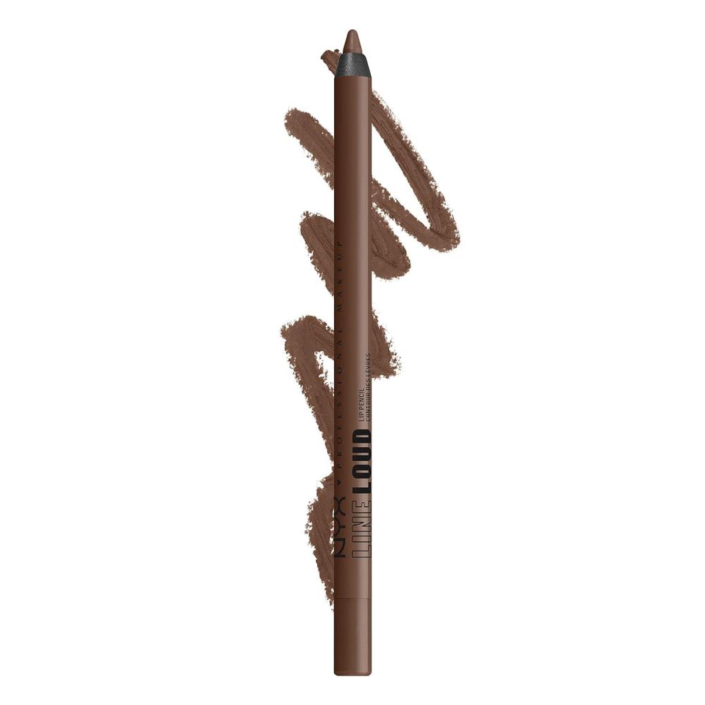 imageNYX PROFESSIONAL MAKEUP Line Loud Lip Liner Longwear and Pigmented Lip Pencil with Jojoba Oil ampamp Vitamin E  Global Citizen Medium Neutral Nude17 Rebel Kind