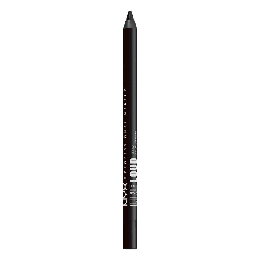 imageNYX PROFESSIONAL MAKEUP Line Loud Lip Liner Longwear and Pigmented Lip Pencil with Jojoba Oil ampamp Vitamin E  Global Citizen Medium Neutral Nude18 Evil Genius