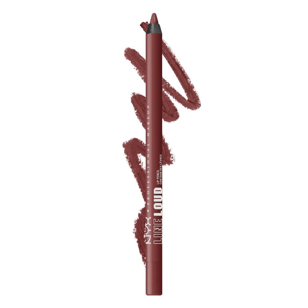 imageNYX PROFESSIONAL MAKEUP Line Loud Lip Liner Longwear and Pigmented Lip Pencil with Jojoba Oil ampamp Vitamin E  Global Citizen Medium Neutral Nude32 Sassy