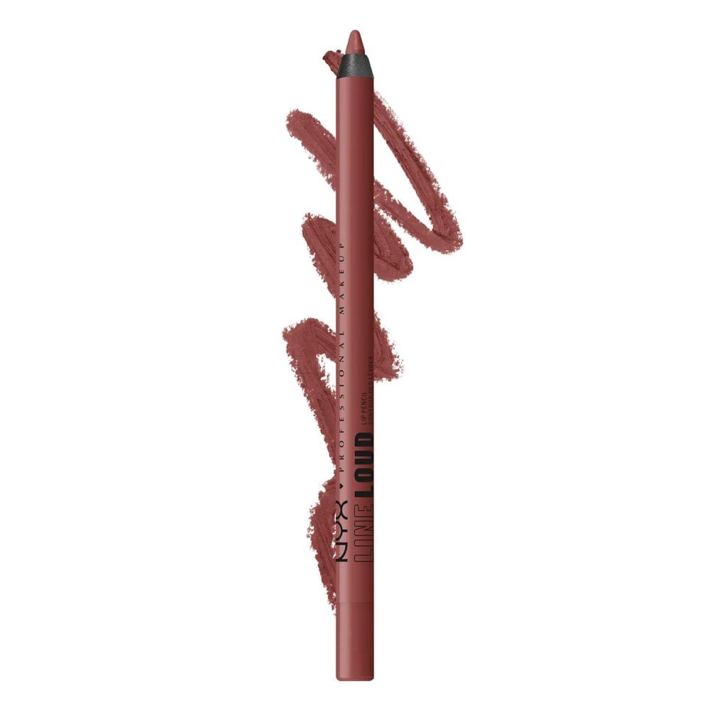 imageNYX PROFESSIONAL MAKEUP Line Loud Lip Liner Longwear and Pigmented Lip Pencil with Jojoba Oil ampamp Vitamin E  Global Citizen Medium Neutral Nude33 Too Blessed