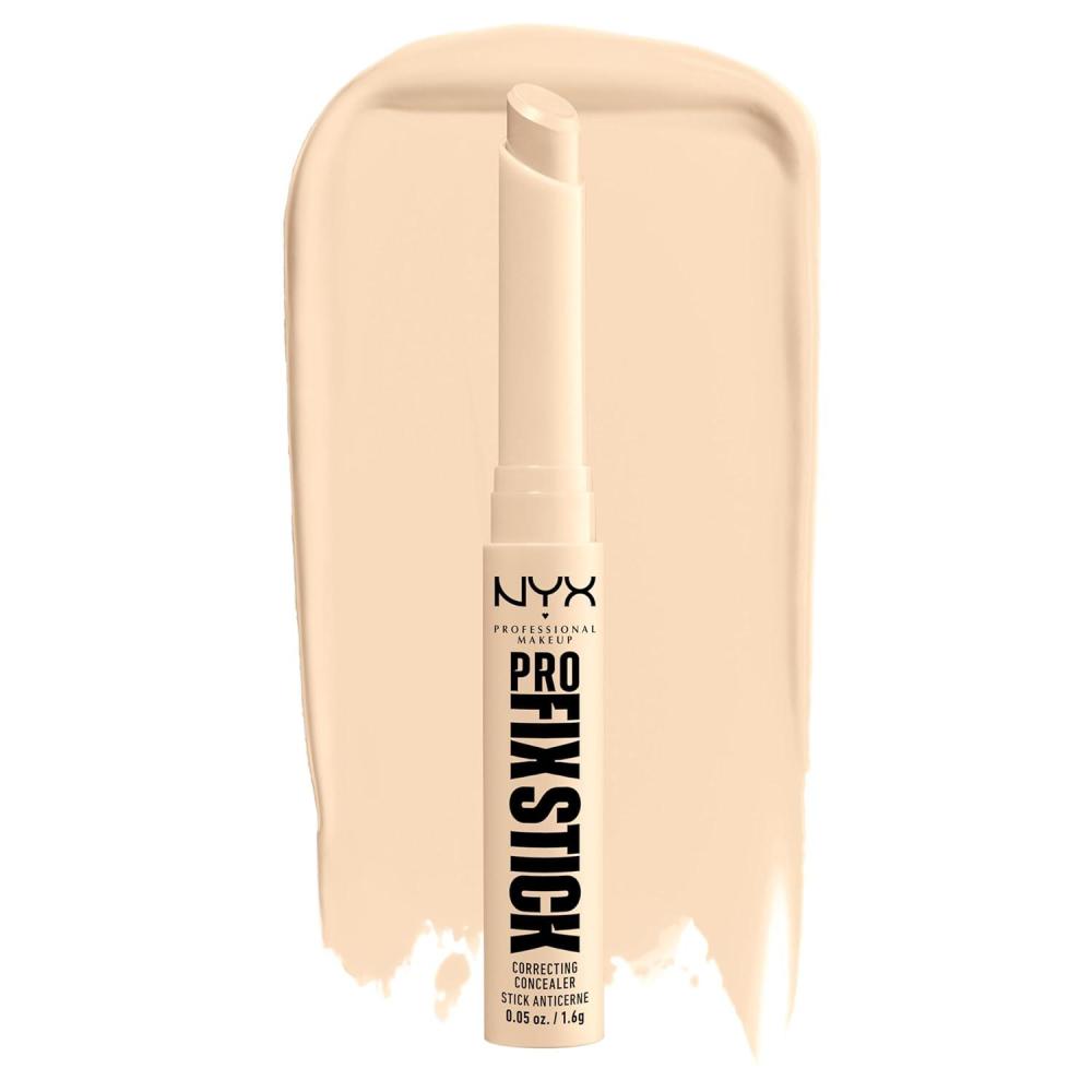imageNYX PROFESSIONAL MAKEUP Pro Fix Stick Correcting Concealer Buildable Medium Coverage Concealer Stick  Pink01 PALE