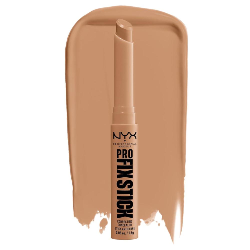 imageNYX PROFESSIONAL MAKEUP Pro Fix Stick Correcting Concealer Buildable Medium Coverage Concealer Stick  Pink12 NUTMEG