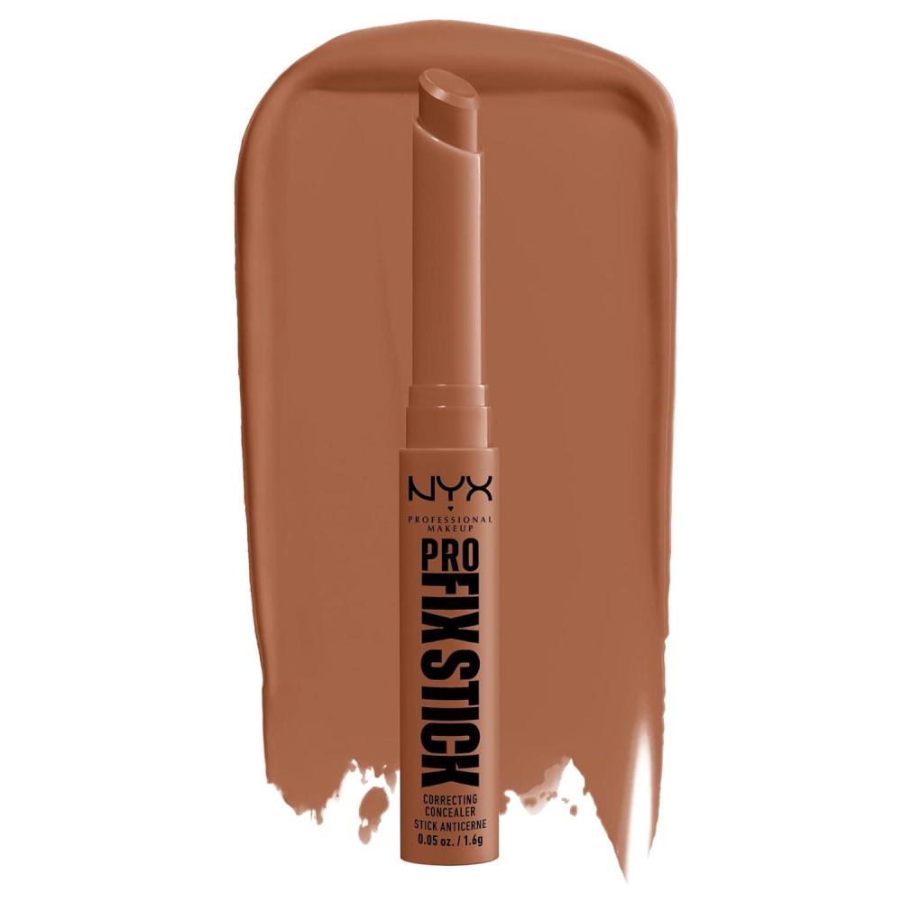 imageNYX PROFESSIONAL MAKEUP Pro Fix Stick Correcting Concealer Buildable Medium Coverage Concealer Stick  Pink13 CAPPUCCINO