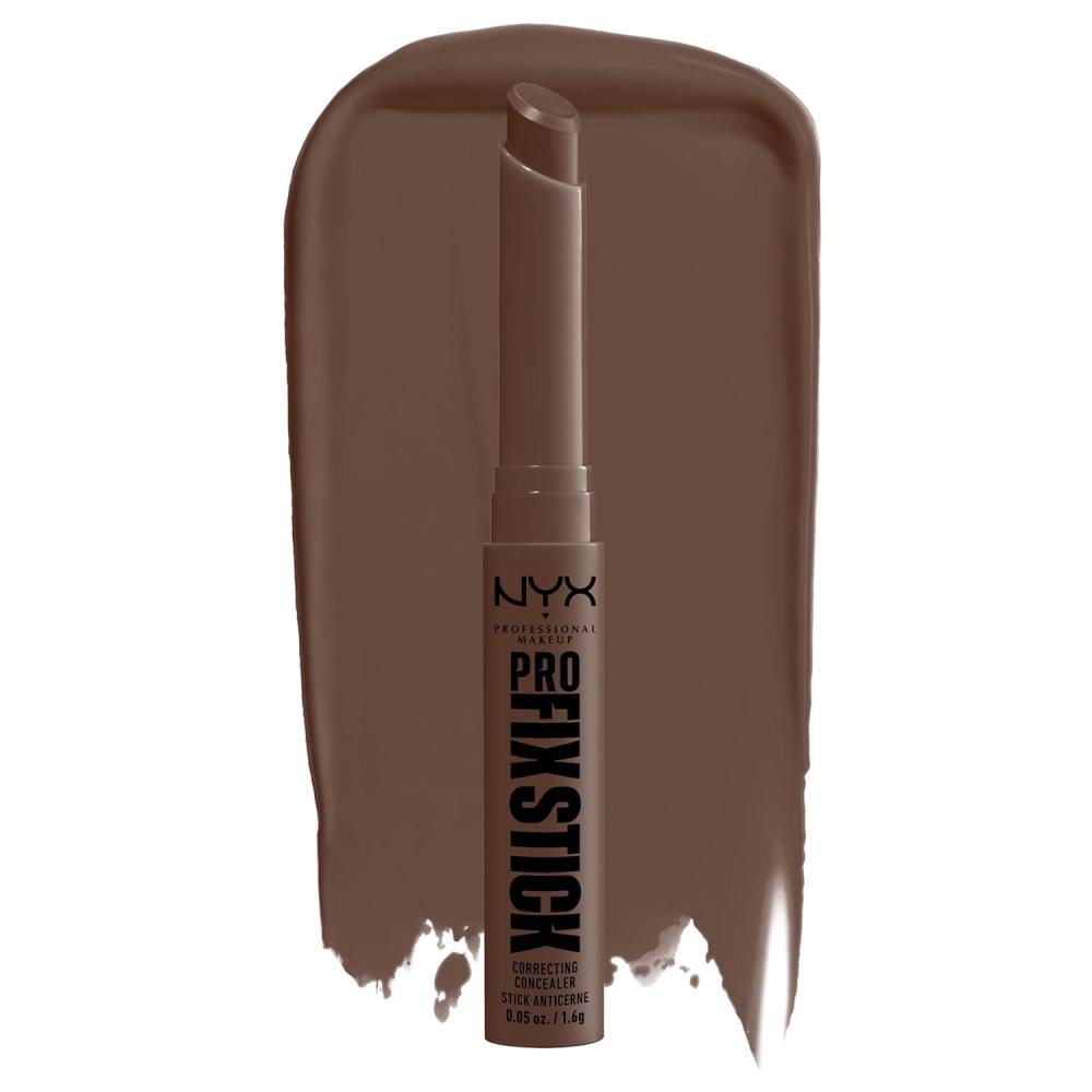 imageNYX PROFESSIONAL MAKEUP Pro Fix Stick Correcting Concealer Buildable Medium Coverage Concealer Stick  Pink17 DEEP WALNUT