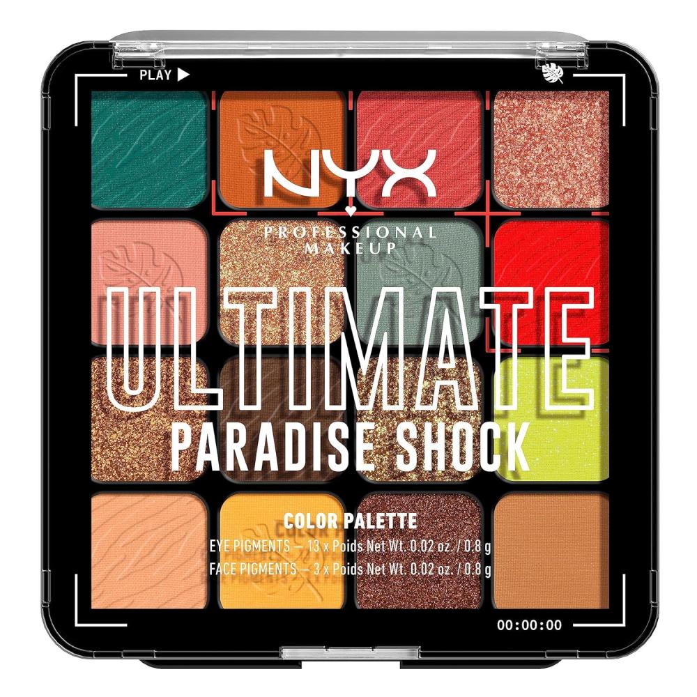 imageNYX PROFESSIONAL MAKEUP Ultimate Shadow Palette Eyeshadow Palette  Vintage Jean BabyParadise Shock