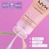 imageNYX PROFESSIONAL MAKEUP Bare With Me Blur Skin Tint Foundation Make Up with Matcha Glycerin ampamp Niacinamide  Golden03 Light Ivory