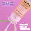 imageNYX PROFESSIONAL MAKEUP Bare With Me Blur Skin Tint Foundation Make Up with Matcha Glycerin ampamp Niacinamide  Golden06 Soft Beige