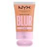 imageNYX PROFESSIONAL MAKEUP Bare With Me Blur Skin Tint Foundation Make Up with Matcha Glycerin ampamp Niacinamide  Golden07 Golden