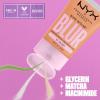 imageNYX PROFESSIONAL MAKEUP Bare With Me Blur Skin Tint Foundation Make Up with Matcha Glycerin ampamp Niacinamide  Golden07 Golden