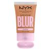 imageNYX PROFESSIONAL MAKEUP Bare With Me Blur Skin Tint Foundation Make Up with Matcha Glycerin ampamp Niacinamide  Golden10 Medium