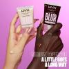 imageNYX PROFESSIONAL MAKEUP Bare With Me Blur Skin Tint Foundation Make Up with Matcha Glycerin ampamp Niacinamide  Golden10 Medium