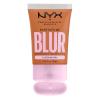 imageNYX PROFESSIONAL MAKEUP Bare With Me Blur Skin Tint Foundation Make Up with Matcha Glycerin ampamp Niacinamide  Golden12 Medium Dark