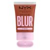 imageNYX PROFESSIONAL MAKEUP Bare With Me Blur Skin Tint Foundation Make Up with Matcha Glycerin ampamp Niacinamide  Golden17 Truffle