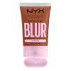 imageNYX PROFESSIONAL MAKEUP Bare With Me Blur Skin Tint Foundation Make Up with Matcha Glycerin ampamp Niacinamide  Golden18 Nutmeg
