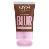 imageNYX PROFESSIONAL MAKEUP Bare With Me Blur Skin Tint Foundation Make Up with Matcha Glycerin ampamp Niacinamide  Golden21 Rich