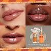 imageNYX PROFESSIONAL MAKEUP Duck Plump High Pigment Lip Gloss Lip Plumper Gloss with Spicy Ginger  Clearly Spicy20 Quazy Silver