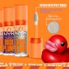 imageNYX PROFESSIONAL MAKEUP Duck Plump High Pigment Lip Gloss Lip Plumper Gloss with Spicy Ginger  Clearly Spicy20 Quazy Silver