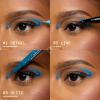imageNYX PROFESSIONAL MAKEUP Epic Ink Glitz Liner Waterproof Metallic Liquid Eyeliner with Vegan Formula  Graphite Glitz Shimmer Graphite Black04 Flashy Flare
