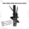 imageNYX PROFESSIONAL MAKEUP Epic Wear Metallic Liquid Liner LongLasting Waterproof Eyeliner  Black MetalBlack