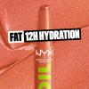 imageNYX PROFESSIONAL MAKEUP Fat Oil Slick Click Lightweight Buildable Pigmented Vegan Lip Balm  No Filter Needed06 HITS DIFFERENT