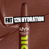 imageNYX PROFESSIONAL MAKEUP Fat Oil Slick Click Lightweight Buildable Pigmented Vegan Lip Balm  No Filter Needed12 TRENDING TOPIC