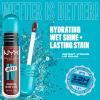 imageNYX PROFESSIONAL MAKEUP Lip IV Hydrating Glossy Lip Stain with 12HR Hydration  Bubblegum Burst Pink05 Mocha Me Wet