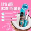imageNYX PROFESSIONAL MAKEUP Lip IV Hydrating Glossy Lip Stain with 12HR Hydration  Bubblegum Burst Pink06 Espresso Soak