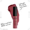 imageNYX PROFESSIONAL MAKEUP Soft Matte Lip Cream Lightweight Liquid Lipstick  Abu Dhabi Deep RoseBeigeBudapest