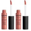 imageNYX PROFESSIONAL MAKEUP Soft Matte Lip Cream Lightweight Liquid Lipstick  Abu Dhabi Deep RoseBeigeZurich