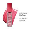 imageNYX PROFESSIONAL MAKEUP Ultimate Glow Shots Liquid Eyeshadow LongLasting Shimmer Eye Shadow with Vitamin C  Come Thru CoconutRaspberry Rave