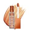 imageNYX PROFESSIONAL MAKEUP Ultimate Glow Shots Liquid Eyeshadow LongLasting Shimmer Eye Shadow with Vitamin C  Come Thru CoconutWow Cacao