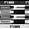 imageNYX PROFESSIONAL MAKEUP Vivid Matte Liquid Liner SmearResistant Eyeliner with Precise Tip  Black01 Black