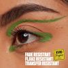 imageNYX PROFESSIONAL MAKEUP Vivid Matte Liquid Liner SmearResistant Eyeliner with Precise Tip  Black02 Ghosted Green