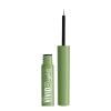imageNYX PROFESSIONAL MAKEUP Vivid Matte Liquid Liner SmearResistant Eyeliner with Precise Tip  Black02 Ghosted Green