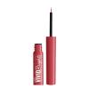 imageNYX PROFESSIONAL MAKEUP Vivid Matte Liquid Liner SmearResistant Eyeliner with Precise Tip  Black04 On Red