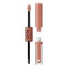 imageNYX PROFESSIONAL MAKEUP Shine Loud LongLasting Liquid Lipstick with Clear Lip Gloss  Global Citizen Medium Neutral Nude07 Global Citizen