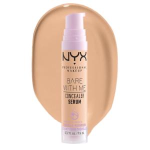 imageNYX PROFESSIONAL MAKEUP Bare With Me Concealer Serum Concealer Makeup For Up To 24Hr Hydration  Beige04 Beige