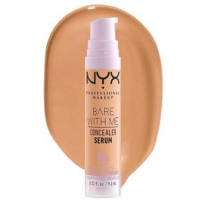 imageNYX PROFESSIONAL MAKEUP Bare With Me Concealer Serum Concealer Makeup For Up To 24Hr Hydration  Beige055 Medium Golden