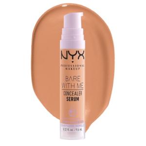 imageNYX PROFESSIONAL MAKEUP Bare With Me Concealer Serum Concealer Makeup For Up To 24Hr Hydration  Beige057 Light Tan