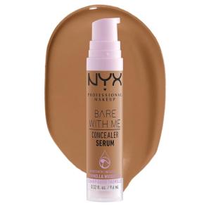 imageNYX PROFESSIONAL MAKEUP Bare With Me Concealer Serum Concealer Makeup For Up To 24Hr Hydration  Beige09 Deep Golden