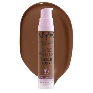 imageNYX PROFESSIONAL MAKEUP Bare With Me Concealer Serum Concealer Makeup For Up To 24Hr Hydration  Beige12 Rich