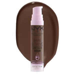 imageNYX PROFESSIONAL MAKEUP Bare With Me Concealer Serum Concealer Makeup For Up To 24Hr Hydration  Beige13 Deep