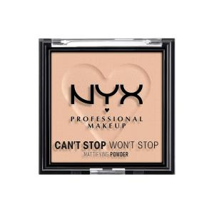 imageNYX PROFESSIONAL MAKEUP Cant Stop Wont Stop Mattifying Pressed Powder  Medium03 LIGHT MEDIUM