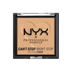 imageNYX PROFESSIONAL MAKEUP Cant Stop Wont Stop Mattifying Pressed Powder  Medium05 GOLDEN