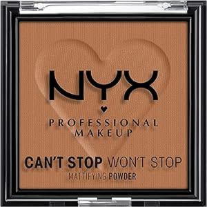 imageNYX PROFESSIONAL MAKEUP Cant Stop Wont Stop Mattifying Pressed Powder  Medium08 MOCHA