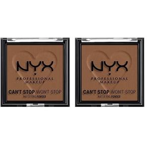imageNYX PROFESSIONAL MAKEUP Cant Stop Wont Stop Mattifying Pressed Powder  Medium09 DEEP