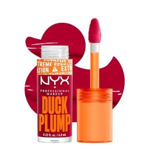 imageNYX PROFESSIONAL MAKEUP Duck Plump High Pigment Lip Gloss Lip Plumper Gloss with Spicy Ginger  Clearly Spicy14 Hall of Flame