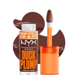 imageNYX PROFESSIONAL MAKEUP Duck Plump High Pigment Lip Gloss Lip Plumper Gloss with Spicy Ginger  Clearly Spicy15 Twice the Spice