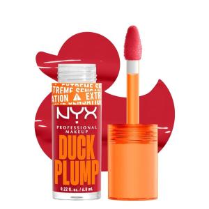 imageNYX PROFESSIONAL MAKEUP Duck Plump High Pigment Lip Gloss Lip Plumper Gloss with Spicy Ginger  Clearly Spicy19 Cherry Spice